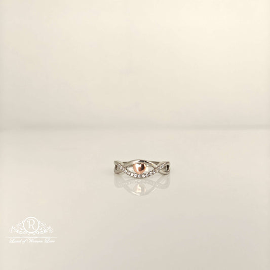 ring white stones beautiful design silver ring-rchk0139 92.5 silver ramala jewelry / ramala collections