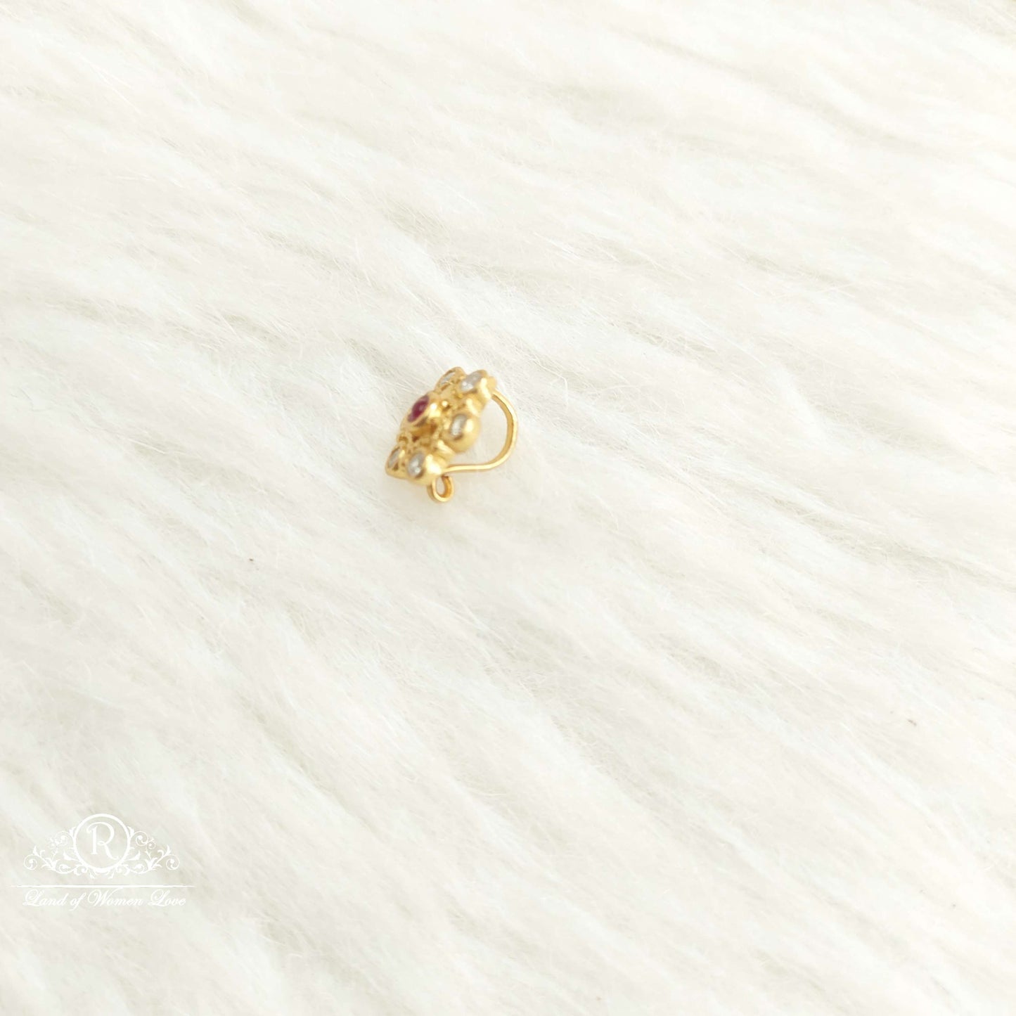 Silver Nose Pins-SA506-10