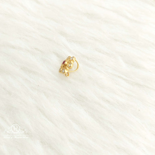 Silver Nose Pins-SA506-10