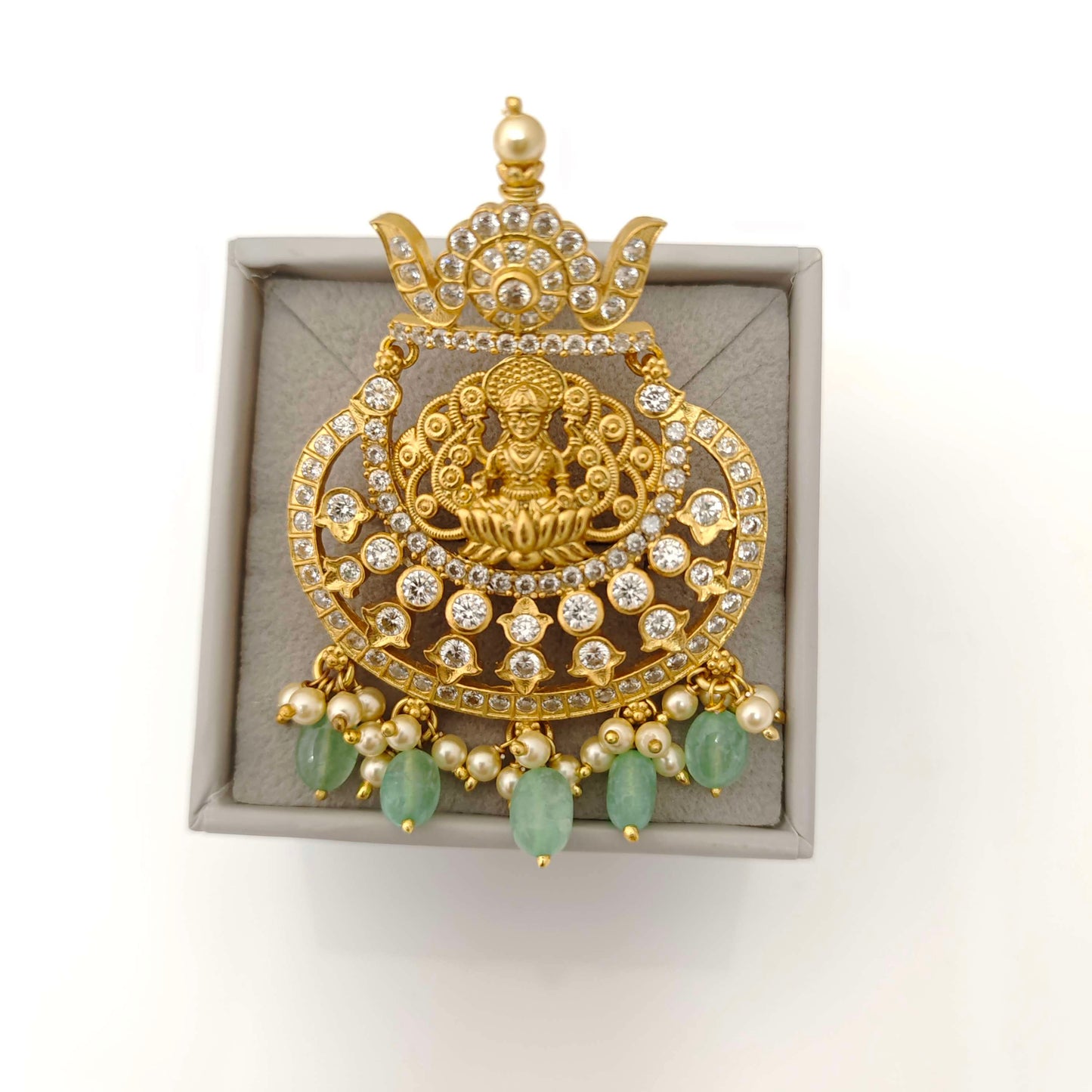 pendant silver lakshmi devi pendant designs-rcm697 92.5 silver ramala jewelry / ramala collections