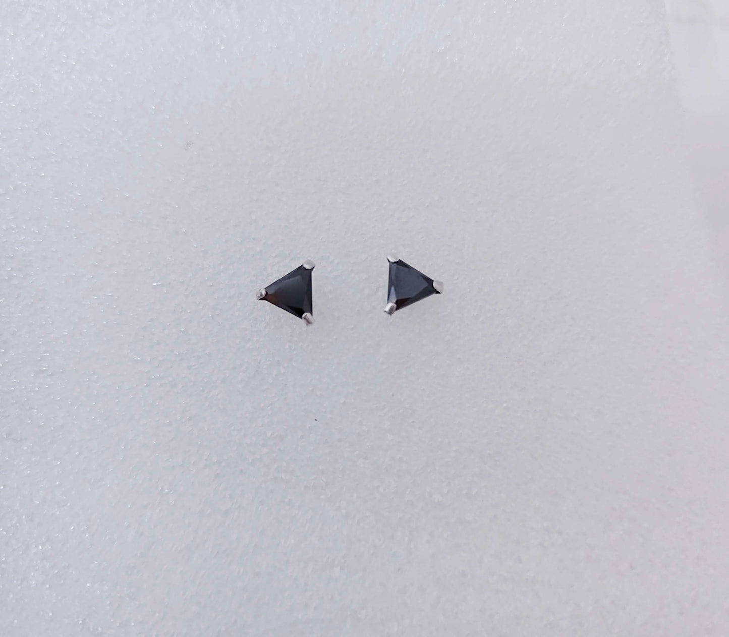 stud silver earrings with nose pins - rcd207 92.5 silver ramala jewelry / ramala collections