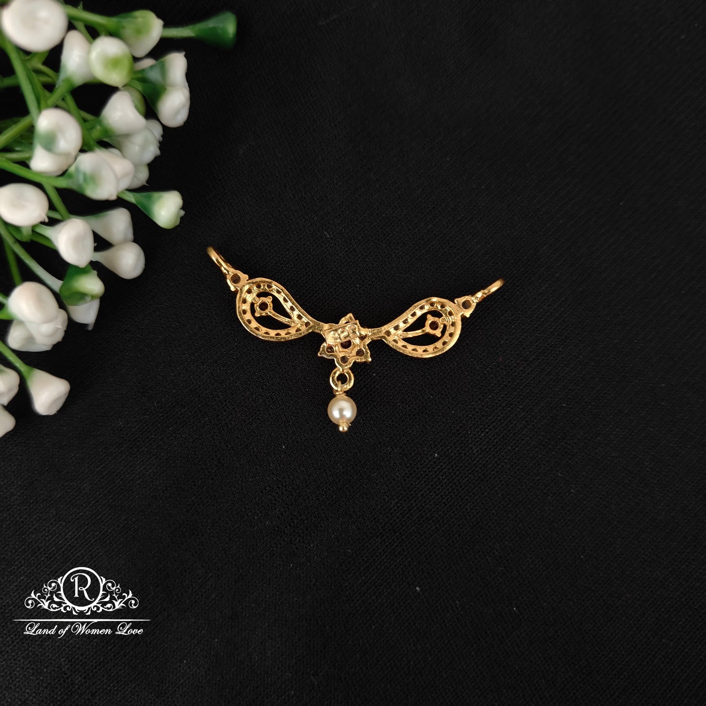 92.5 silver simple and Cute mala locket - RCJR1002