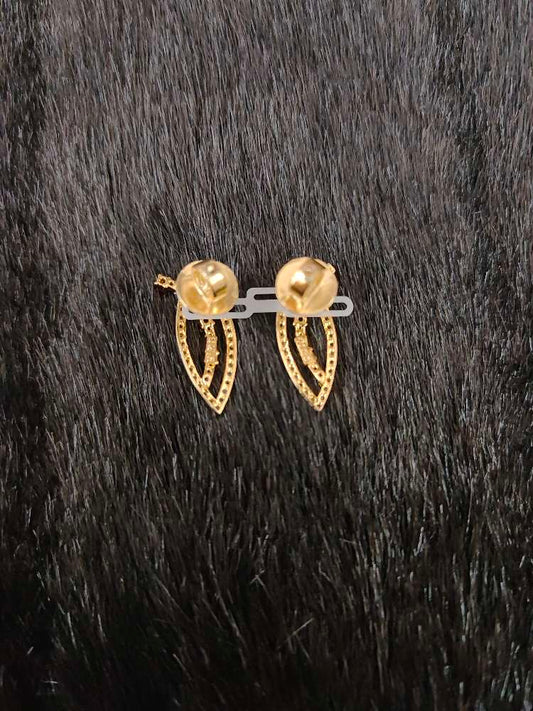 Silver CZ- Earrings With Matching Locket-JR204JR205