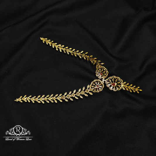 Corals Diamond finishing Necklace set-RCDS028