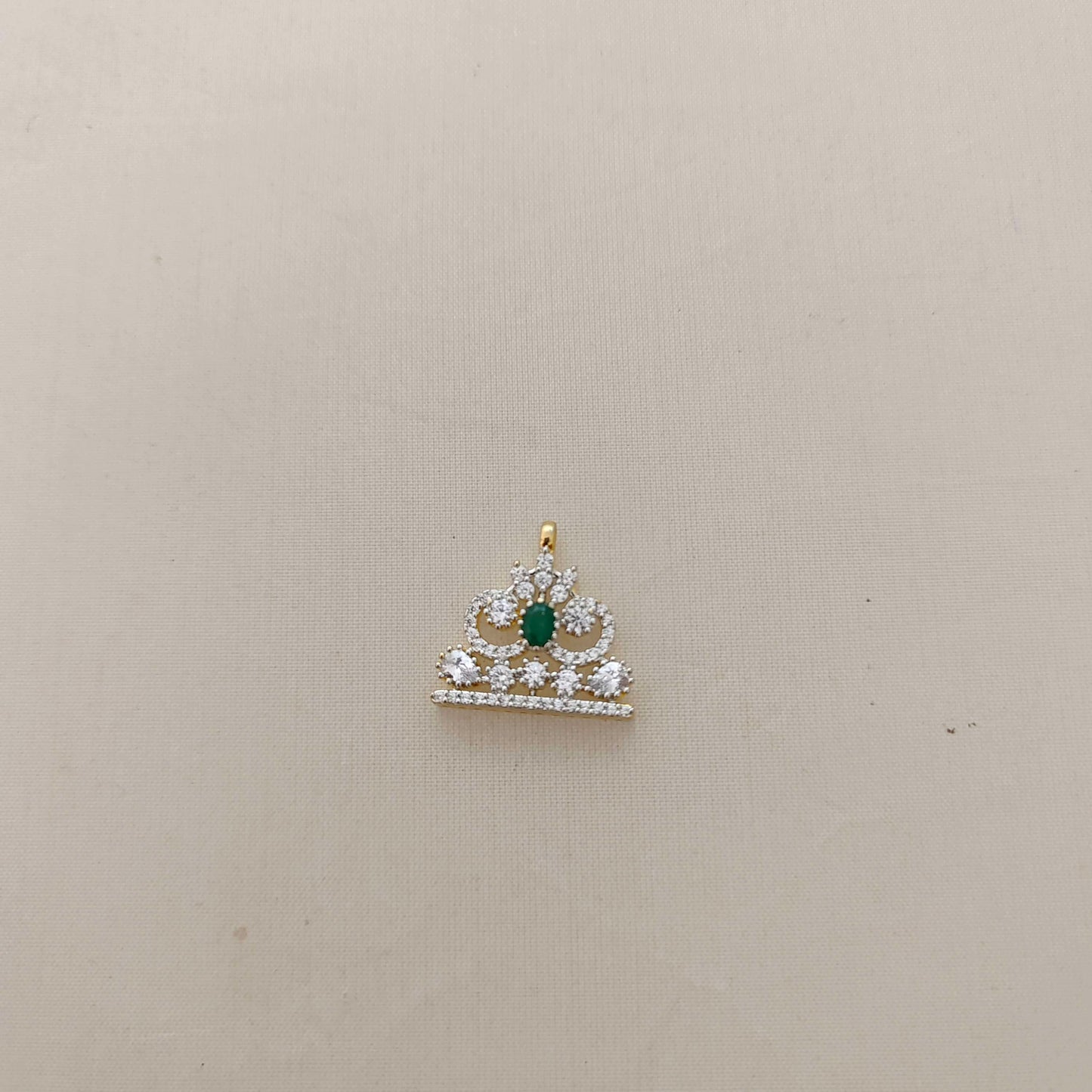 silver cz-stone side lockets - rcd308 cz 92.5 silver ramala jewelry / ramala collections