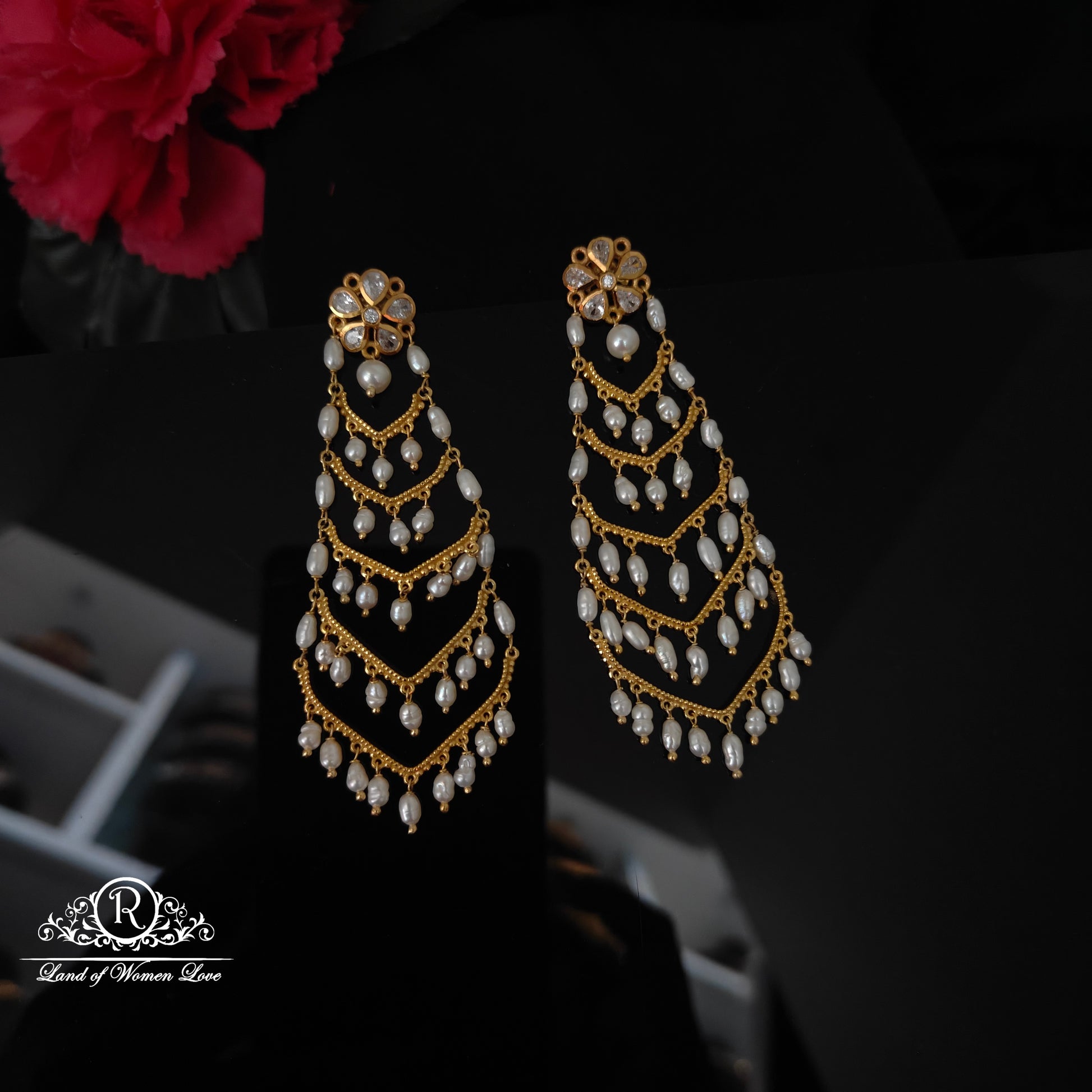 earrings 92.5 silver simple and cute earrings - rcjr982 92.5 silver ramala jewelry / ramala collections