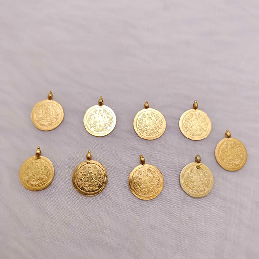 Silver kasu locket -RCV277