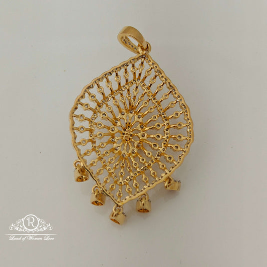 Silver Diamond Replica Design Locket-RCZ36