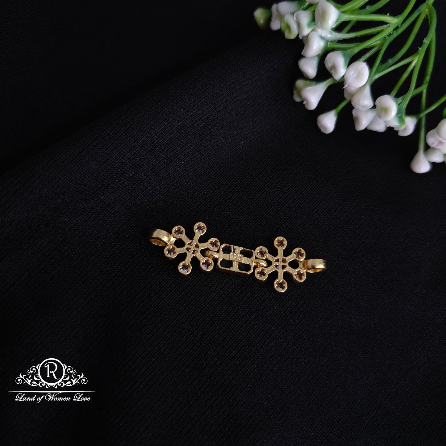 Silver small mala locket-RCL44