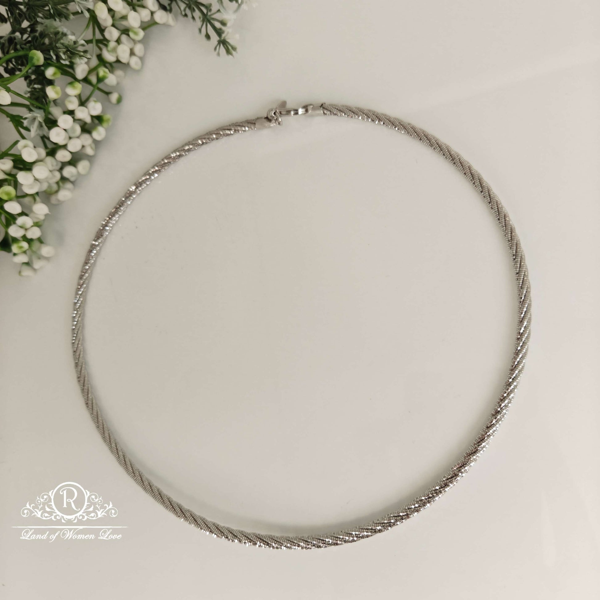 necklace imported italian silver hasli chain designs-rcg208 92.5 silver ramala jewelry / ramala collections