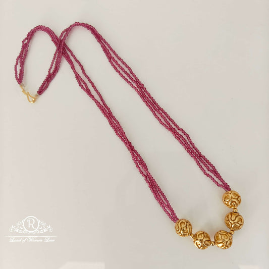 coloured beads mala-rch613 92.5 silver ramala jewelry / ramala collections