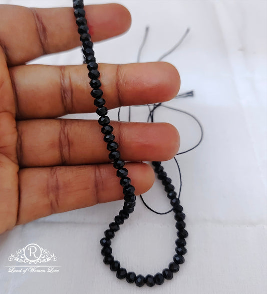 4mm gemstone beads round cutting - RCMJ39