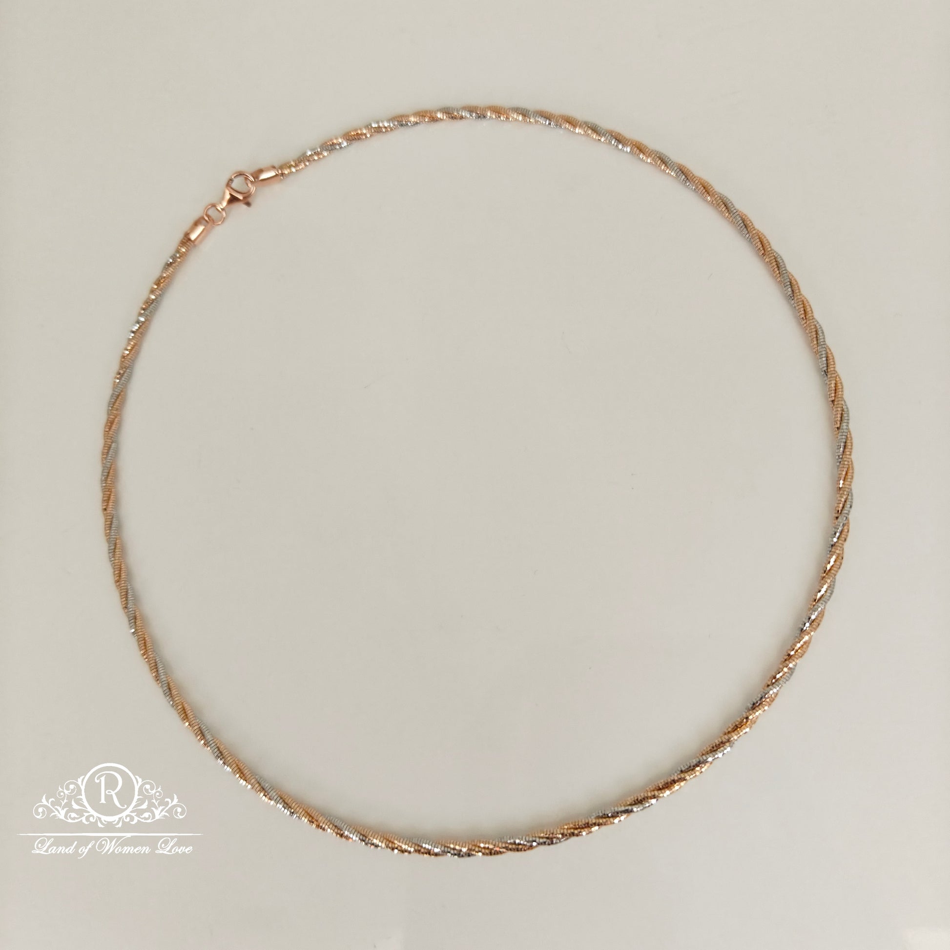 chain 92.5 silver imported italian 2 tone hasli chain-rcra2 92.5 silver ramala jewelry / ramala collections