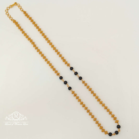 Silver Gold Balls Design Chain-RCJR649