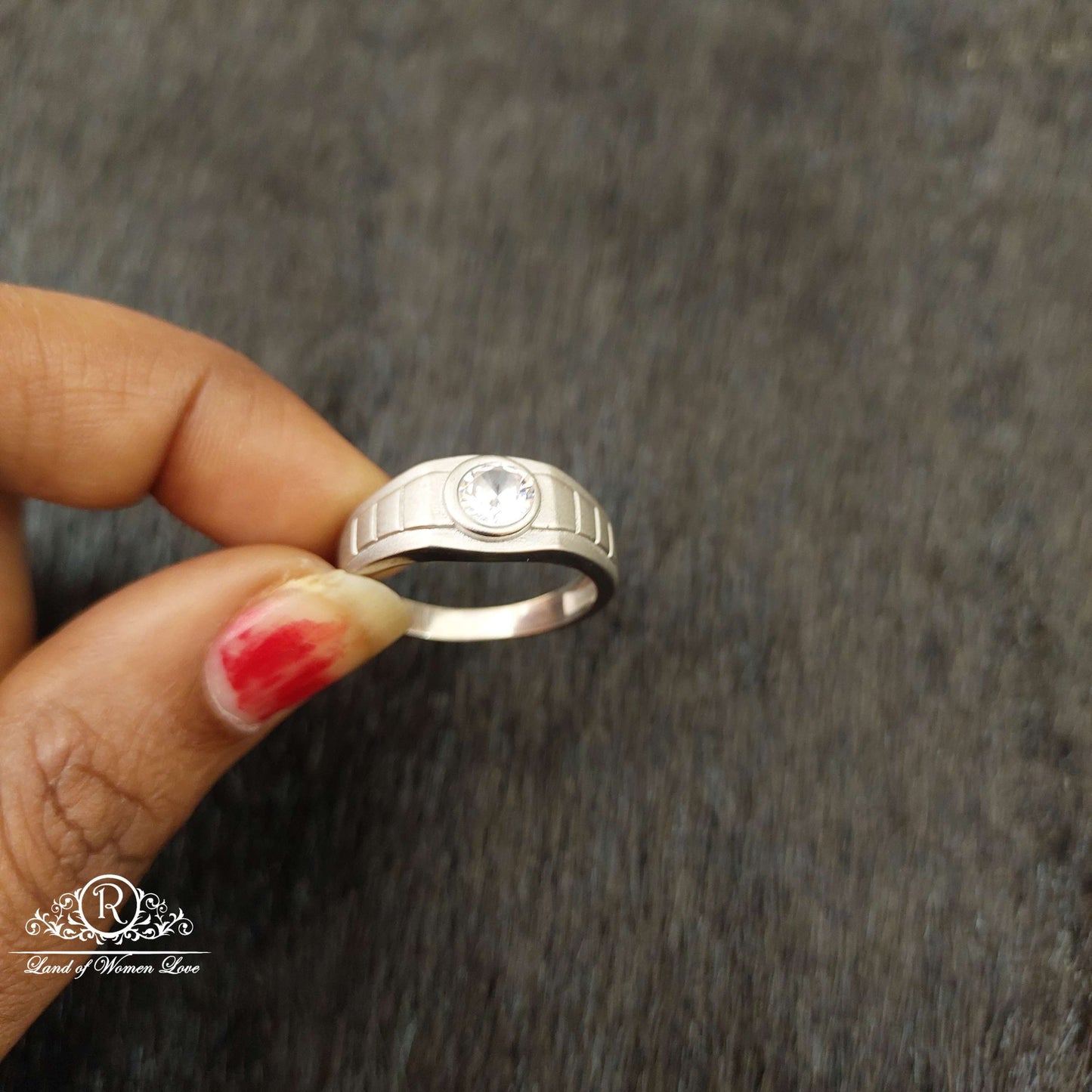 Silver Finger Ring-SS86