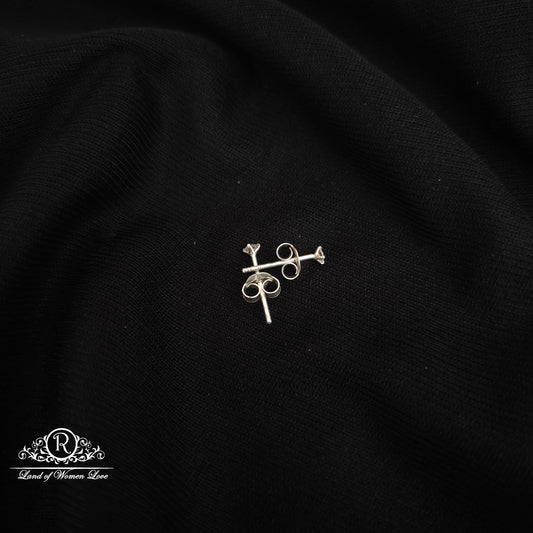 92.5 silver simple and Cute earrings - RCHS43-05