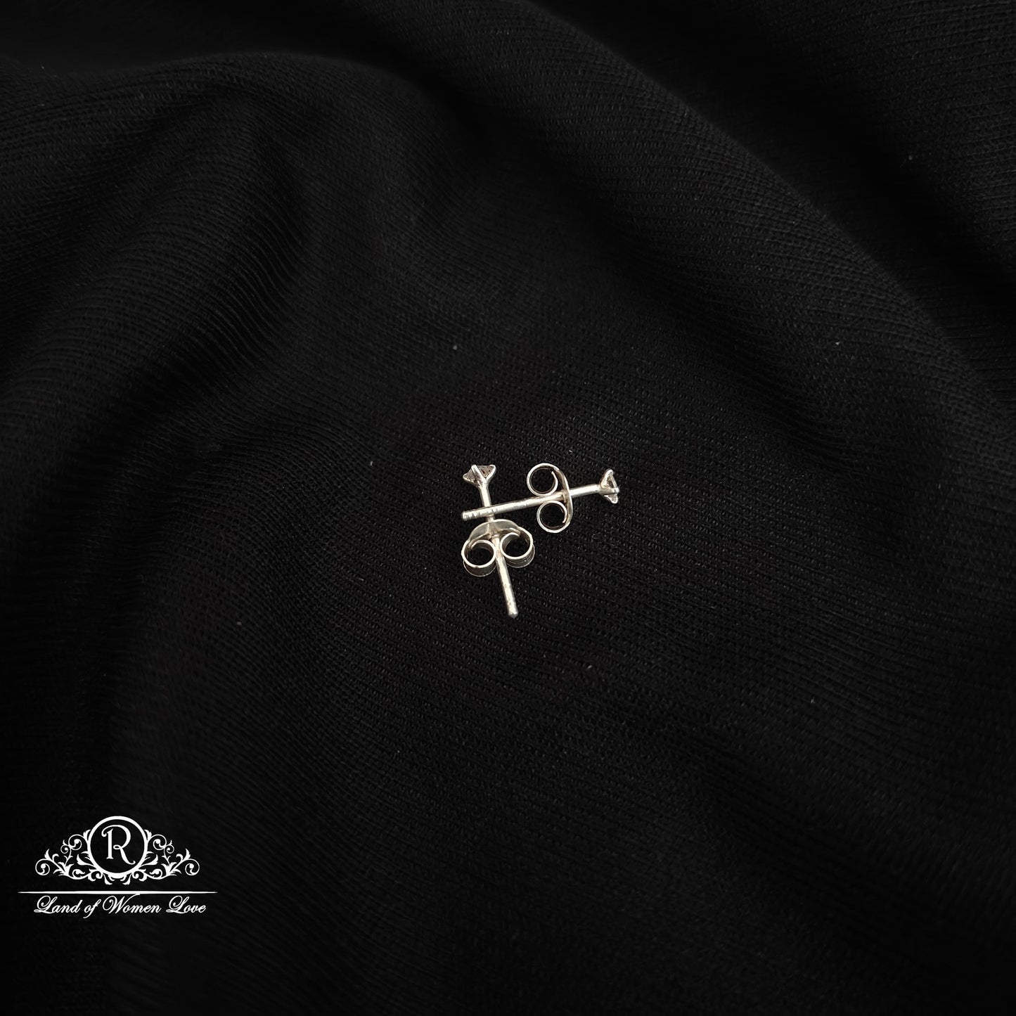 92.5 silver simple and Cute earrings - RCHS43-05