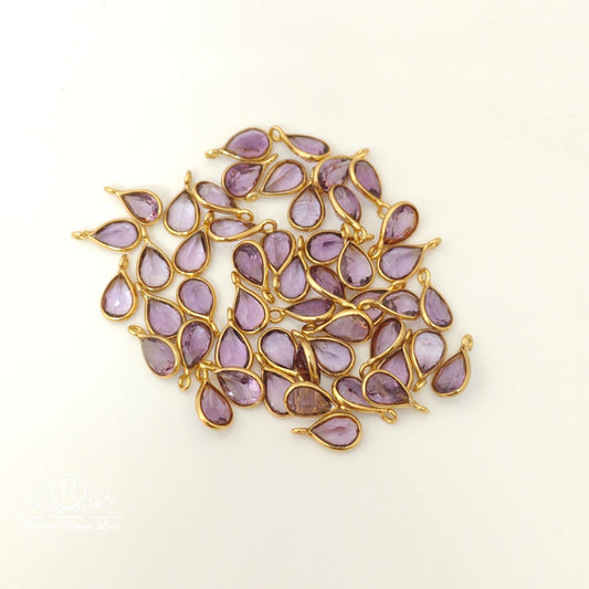 Silver Small Water Drop💧 Design Stone Pendant -RCL22