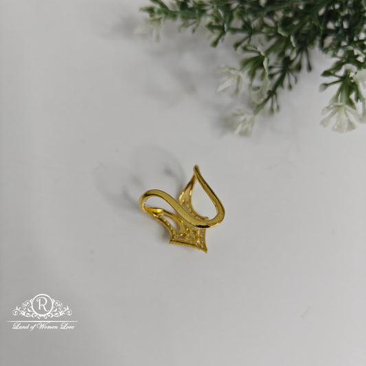 92.5 Silver White stones Vanki Ring-RCDS0198