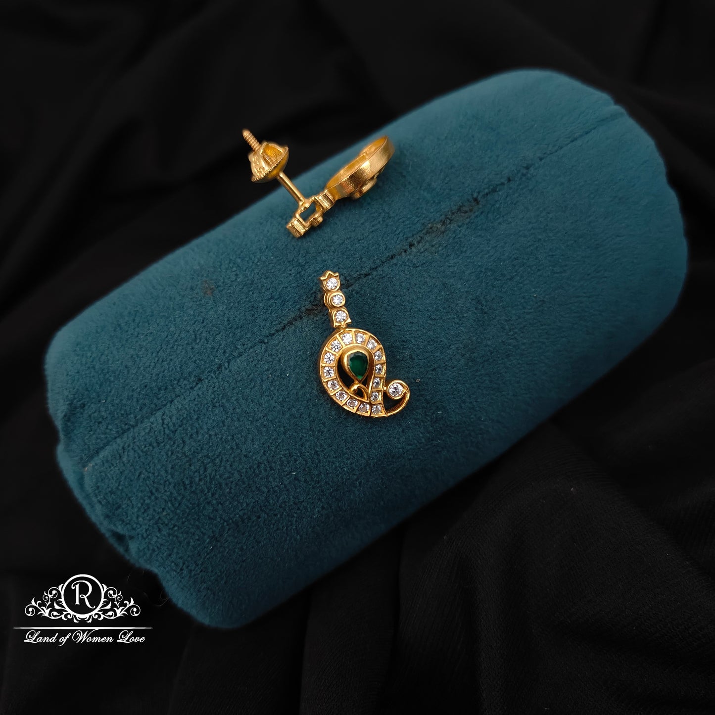 92.5 silver simple and Cute earrings - RCBG058