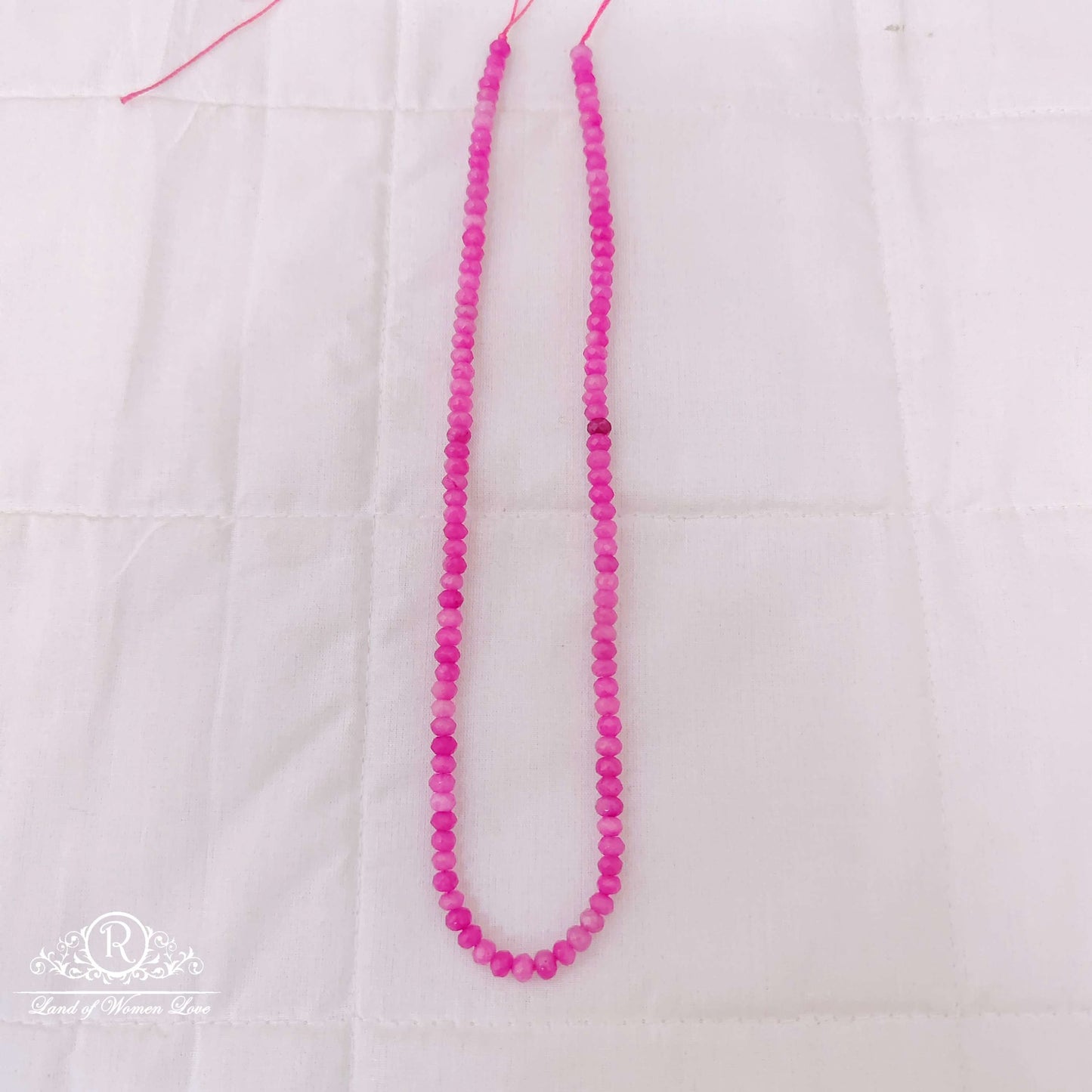 High quality 4mm gemstone round cutting beads -RCMJ33