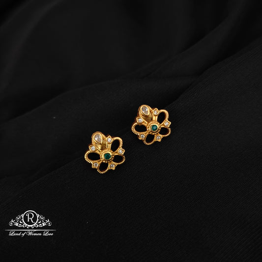 earrings 92.5 silver simple and cute earrings -rccp446-13 92.5 silver ramala jewelry / ramala collections