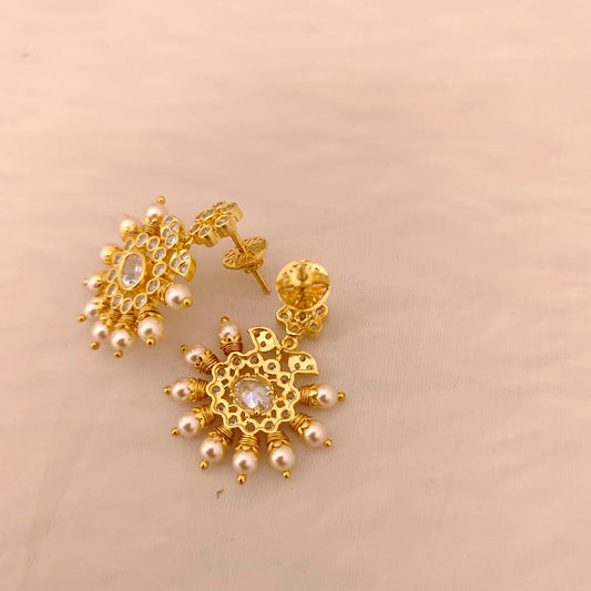 Silver earrings -RCD441