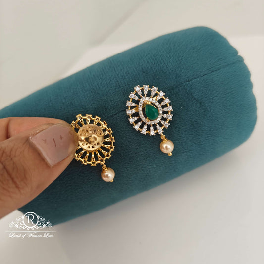 Diamond finishing Replica Silver Studs-RC94-90CP017