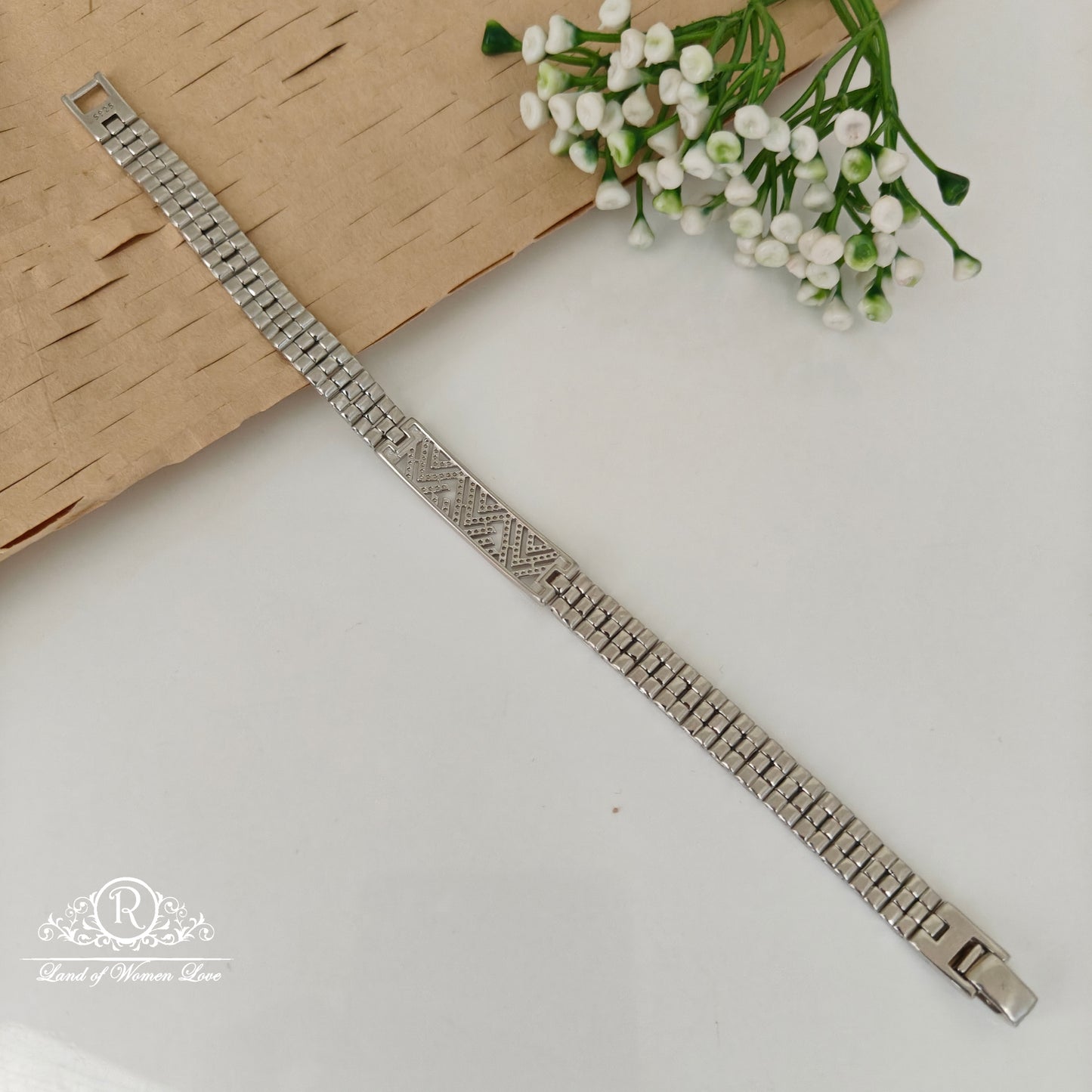 92.5 silver simple and Cute bracelet  - RCVH17