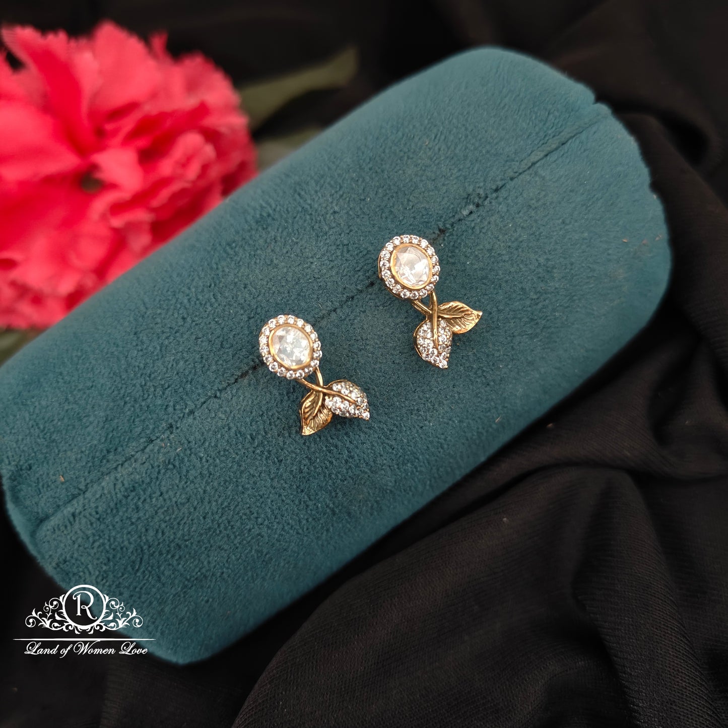 earrings 92.5 silver simple and cute earrings - rch971 92.5 silver ramala jewelry / ramala collections