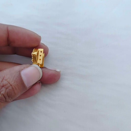 Silver side locket -RCD378