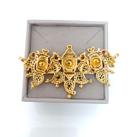 Silver God Balaji Mala Locket-RCM708