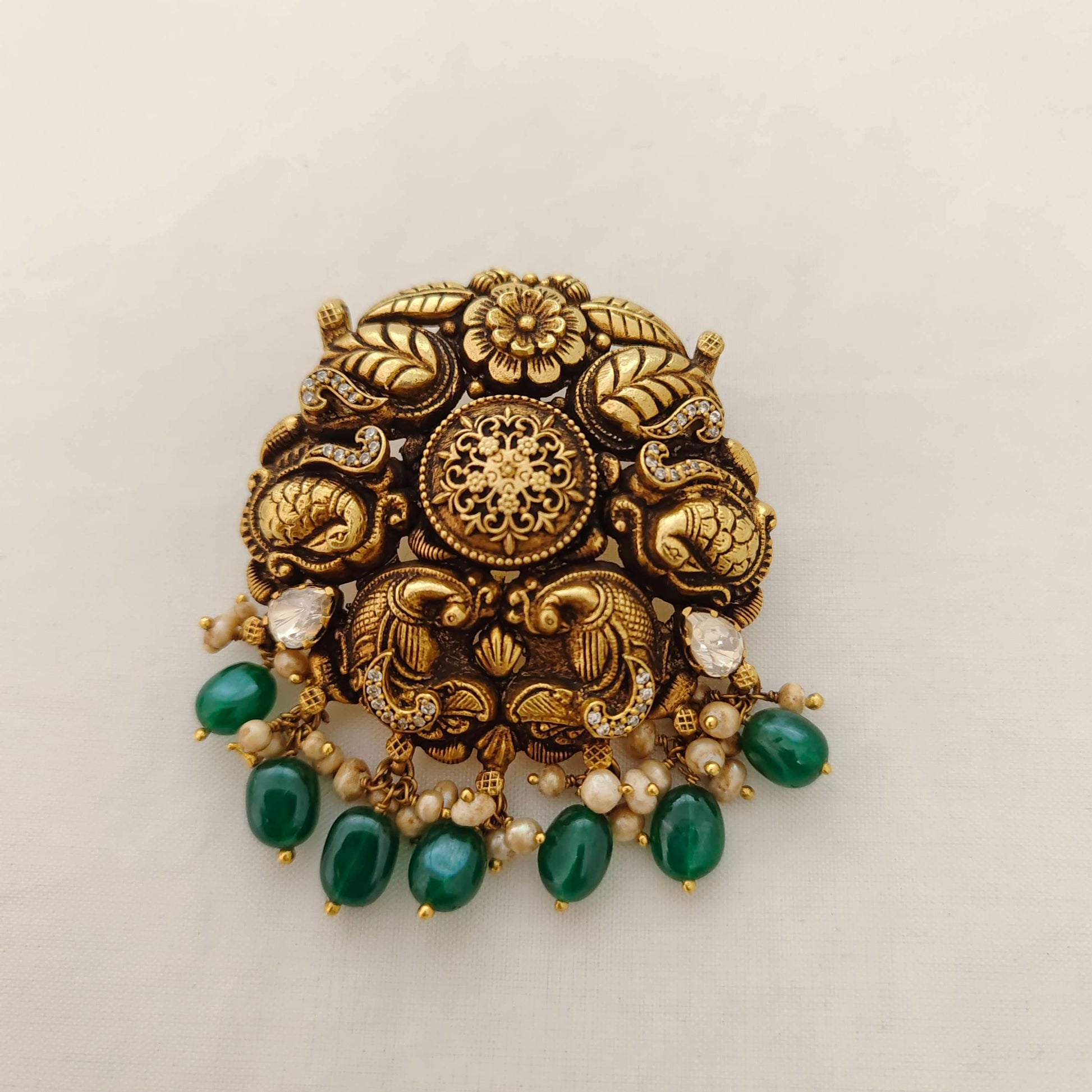 pendant silver moissanite pendant -rcsh07 moissanite 92.5 silver ramala jewelry / ramala collections