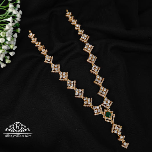 necklace 92.5 silve and cute necklace - rcm1169 92.5 silver ramala jewelry / ramala collections