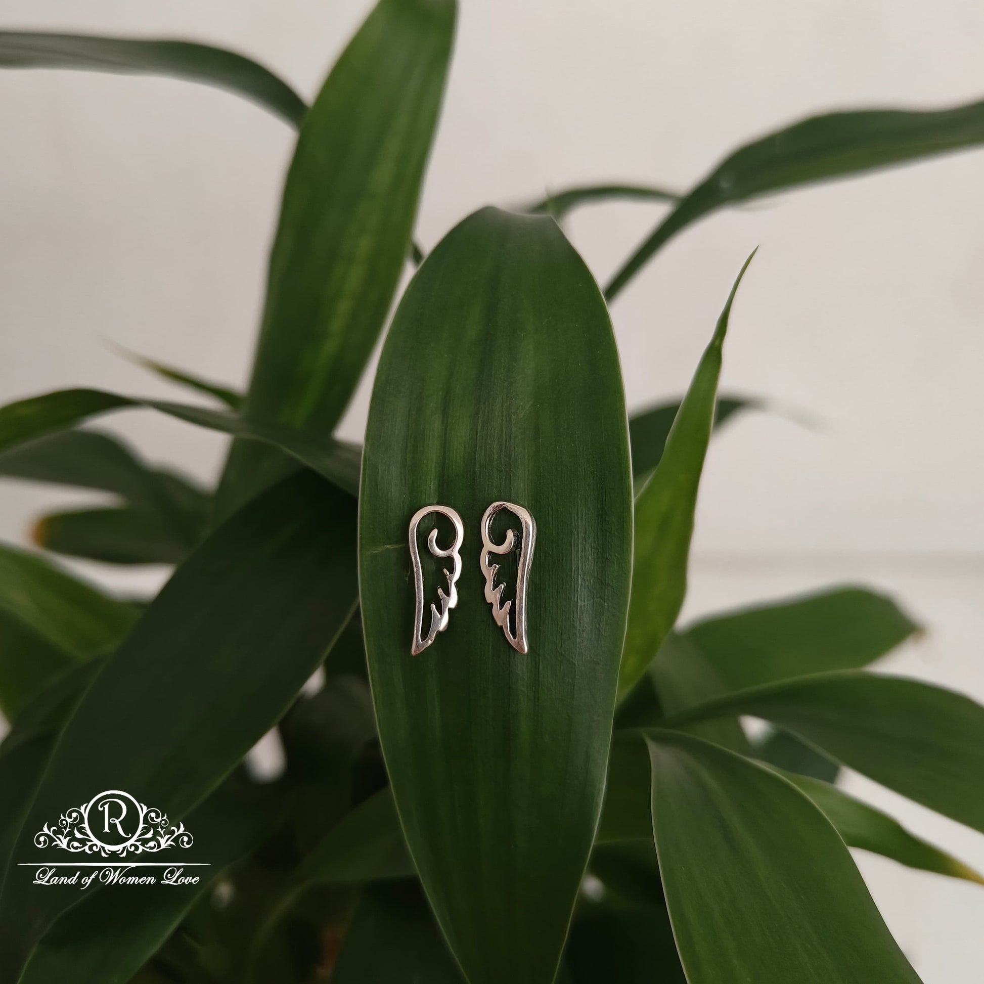 stud silver kids earrings-rchs31 92.5 silver ramala jewelry / ramala collections