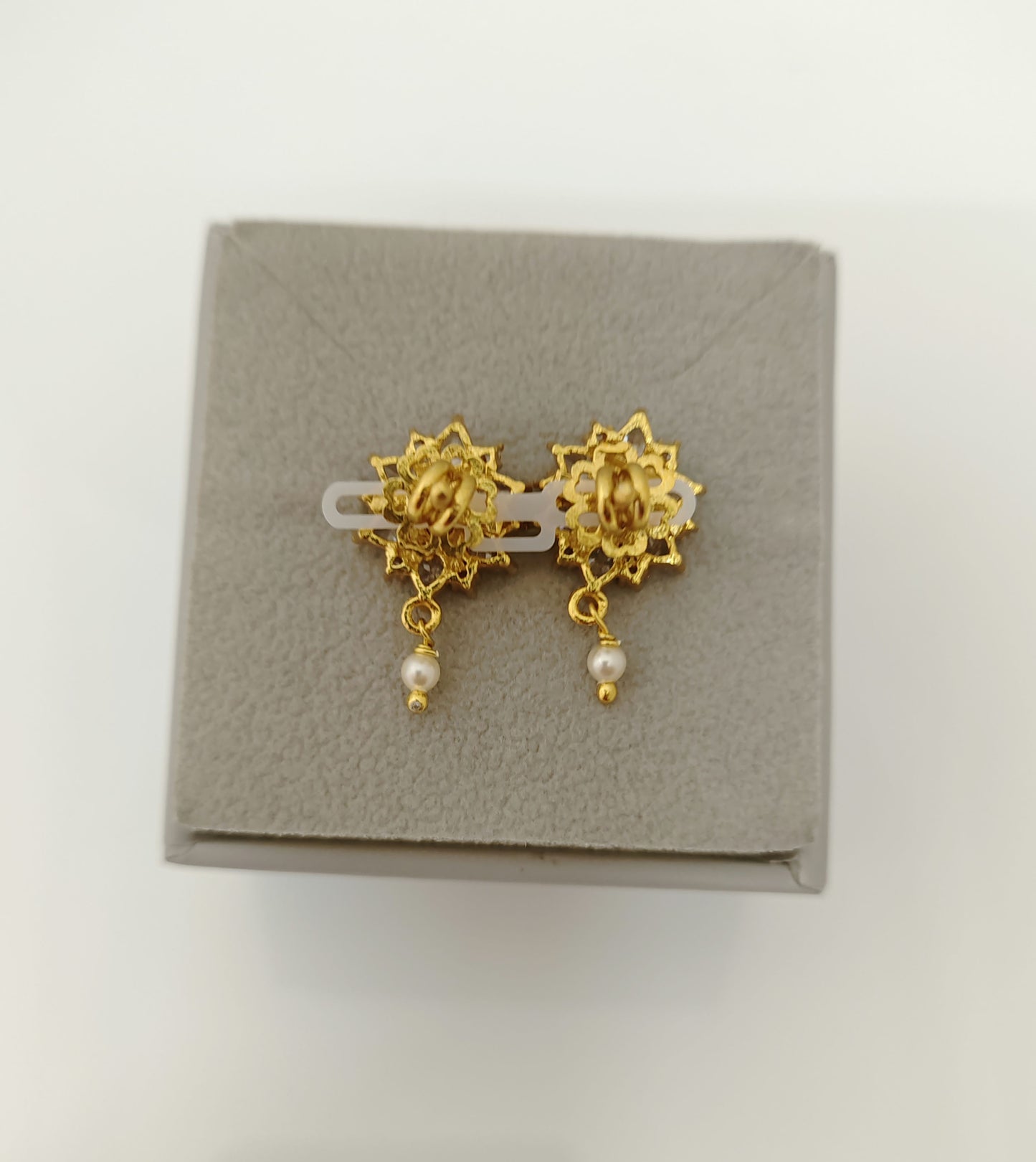 Silver Earrings-RCZ-06