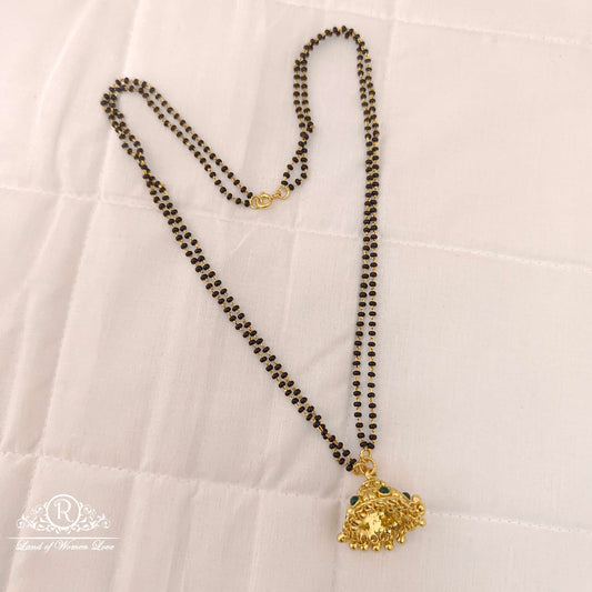 Silver Black Beads-RCH177