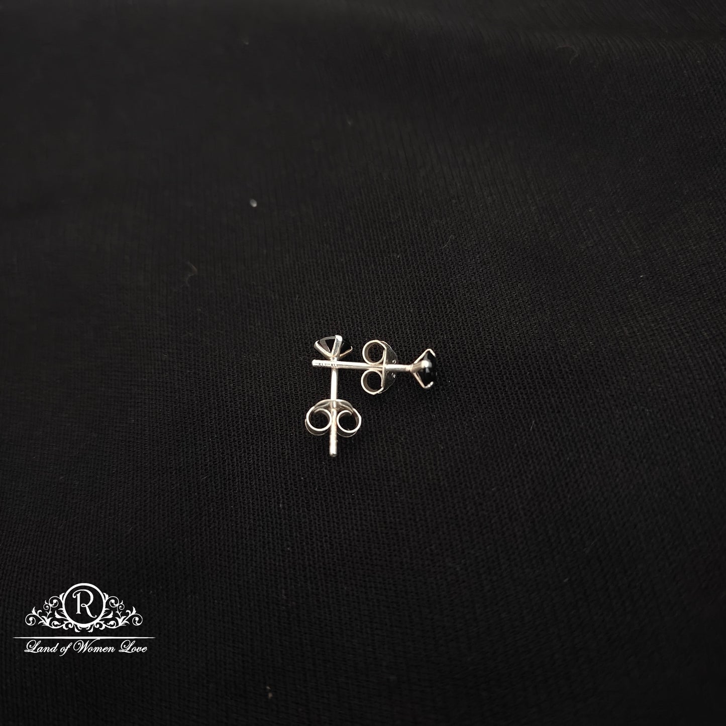 92.5 silver simple and Cute earrings - RCHS51-2