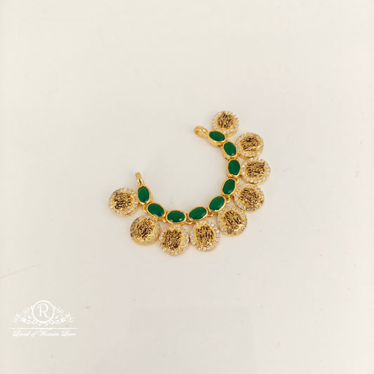 92.5 silver simple and cute kasu with ramparivar mala locket 92.5 silver ramala jewelry / ramala collections