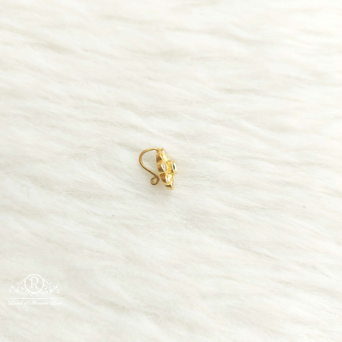 Silver Nose Pins-SA506-2