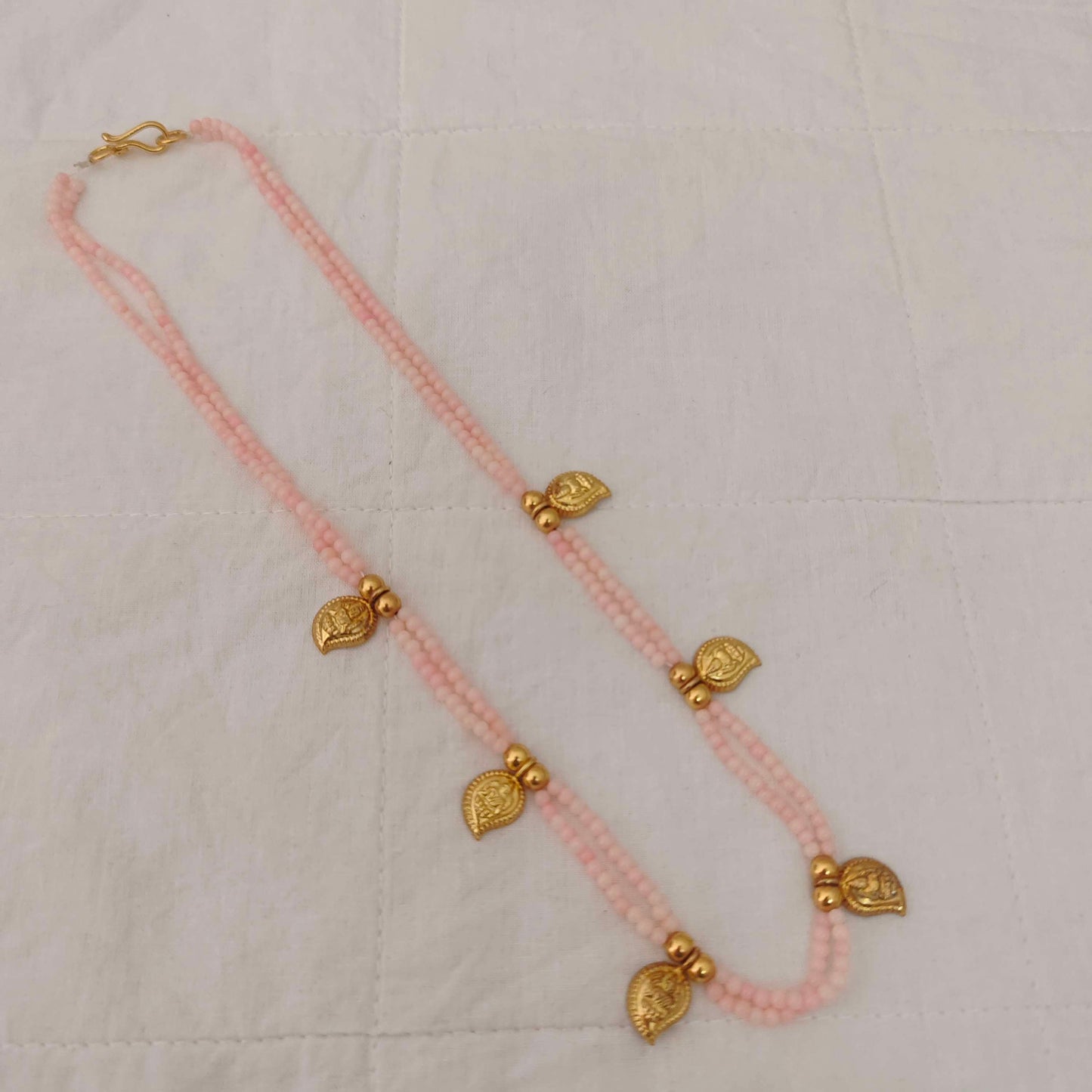 92.5 Silver Mongo Locket With Beads MalaRCH312