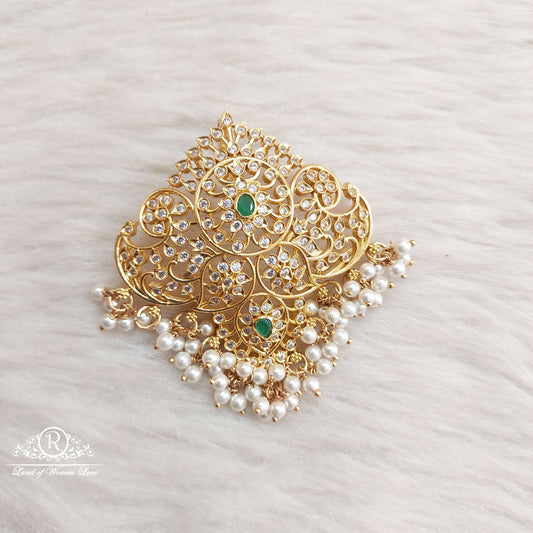 silver cz-stones locket-sa177 cz 92.5 silver ramala jewelry / ramala collections