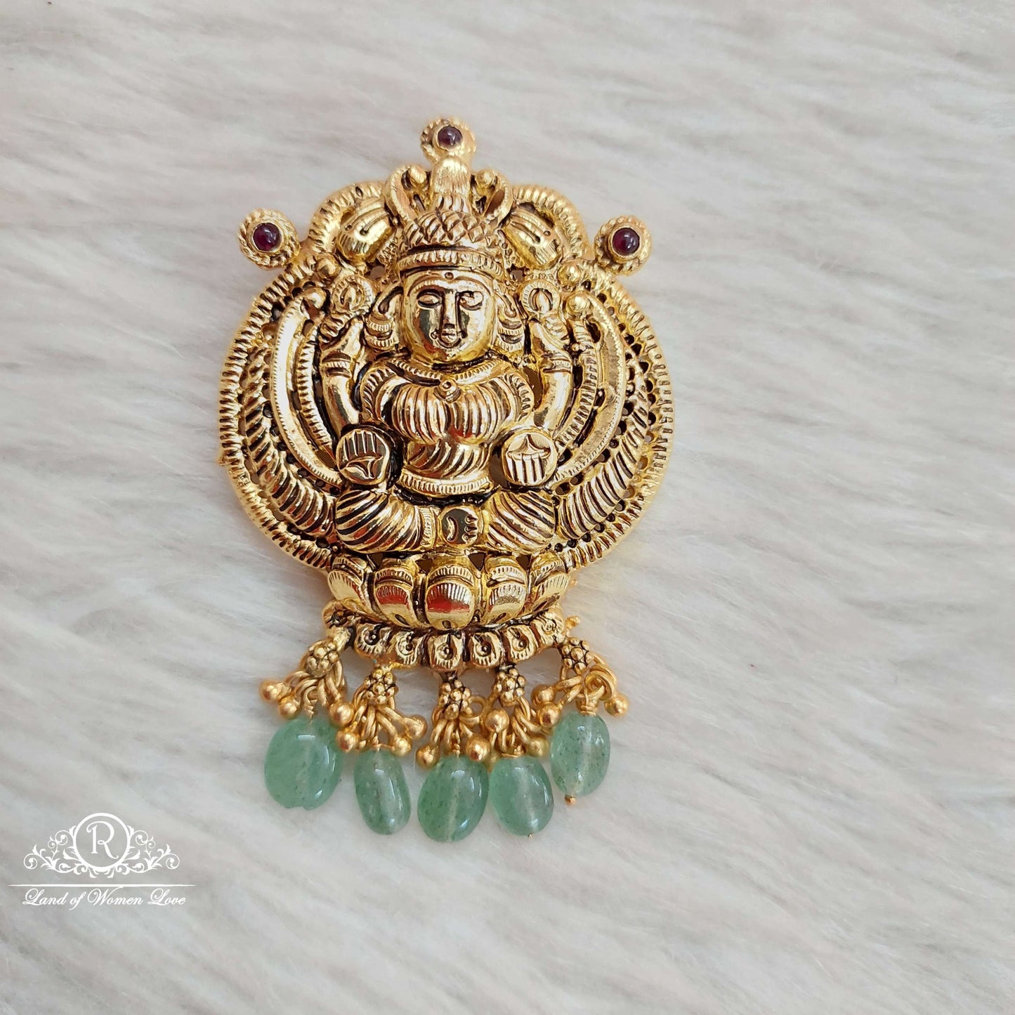 Silver Lakshmi Devi Locket-S194