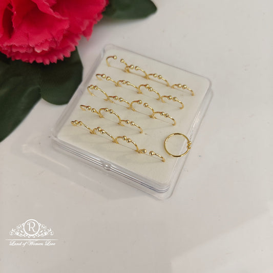 92.5 silver simple and Cute nose pins come second top - RCHS44