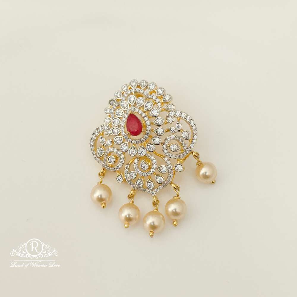 pendant silver diamond replica design cz-stones pendant-rccp56 cz 92.5 silver ramala jewelry / ramala collections