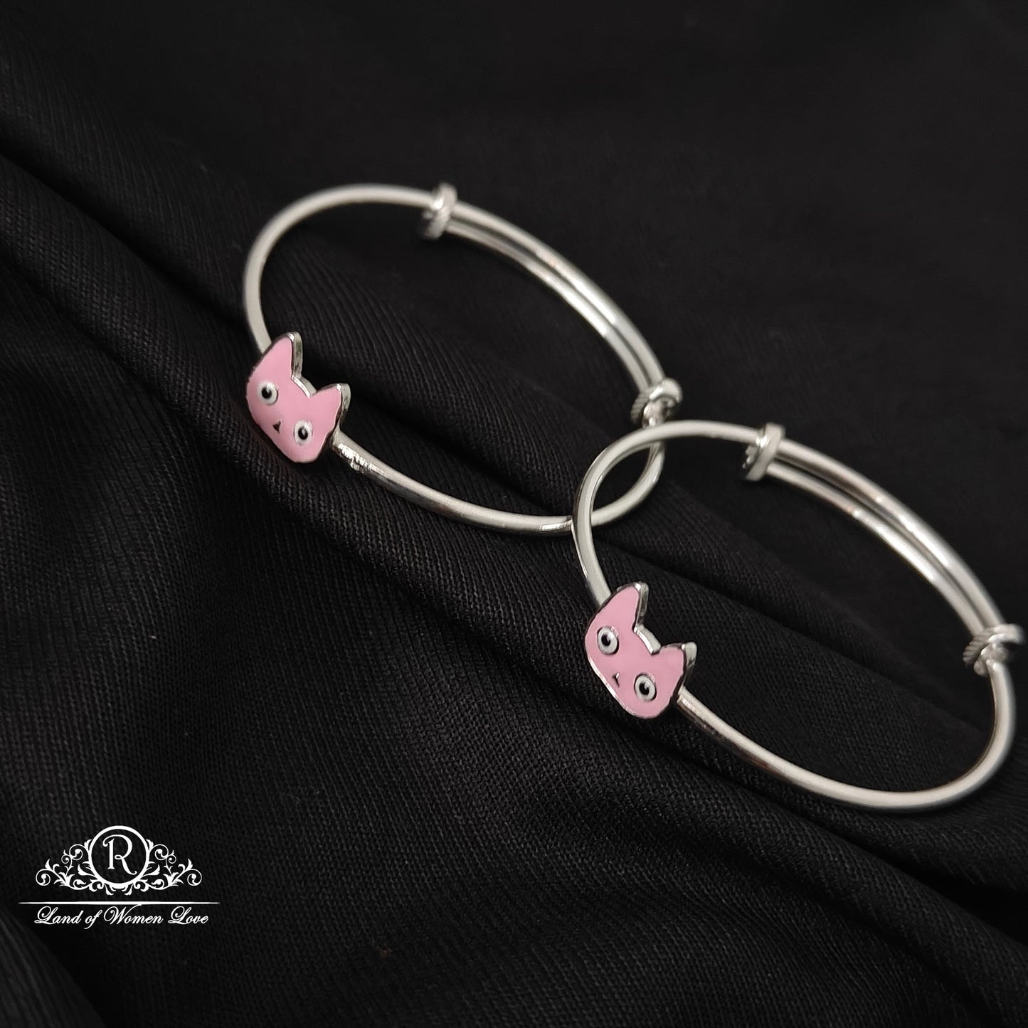 silver baby anklets -rcrc5 92.5 silver ramala jewelry / ramala collections