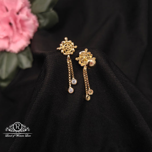 92.5 silver simple and Cute earrings - RCDS0561