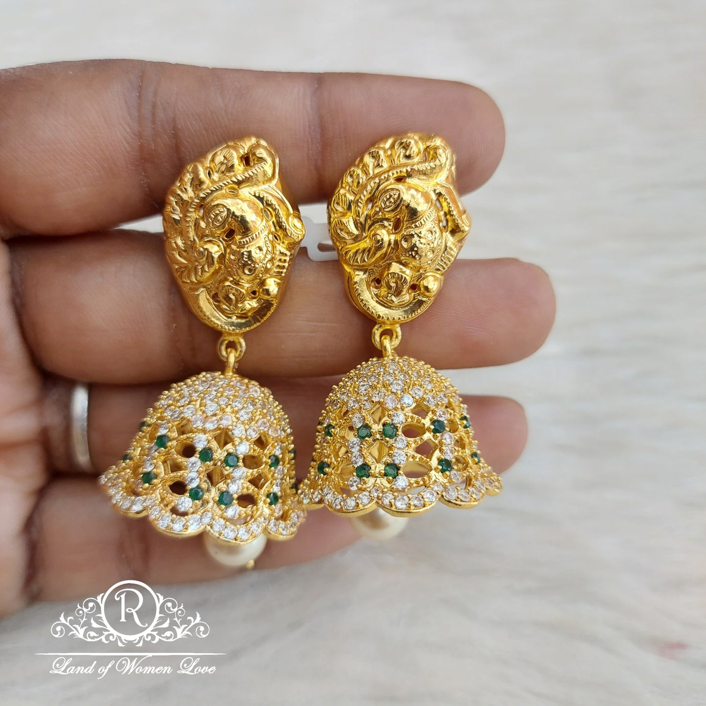 Silver Earrings Designs-RM34