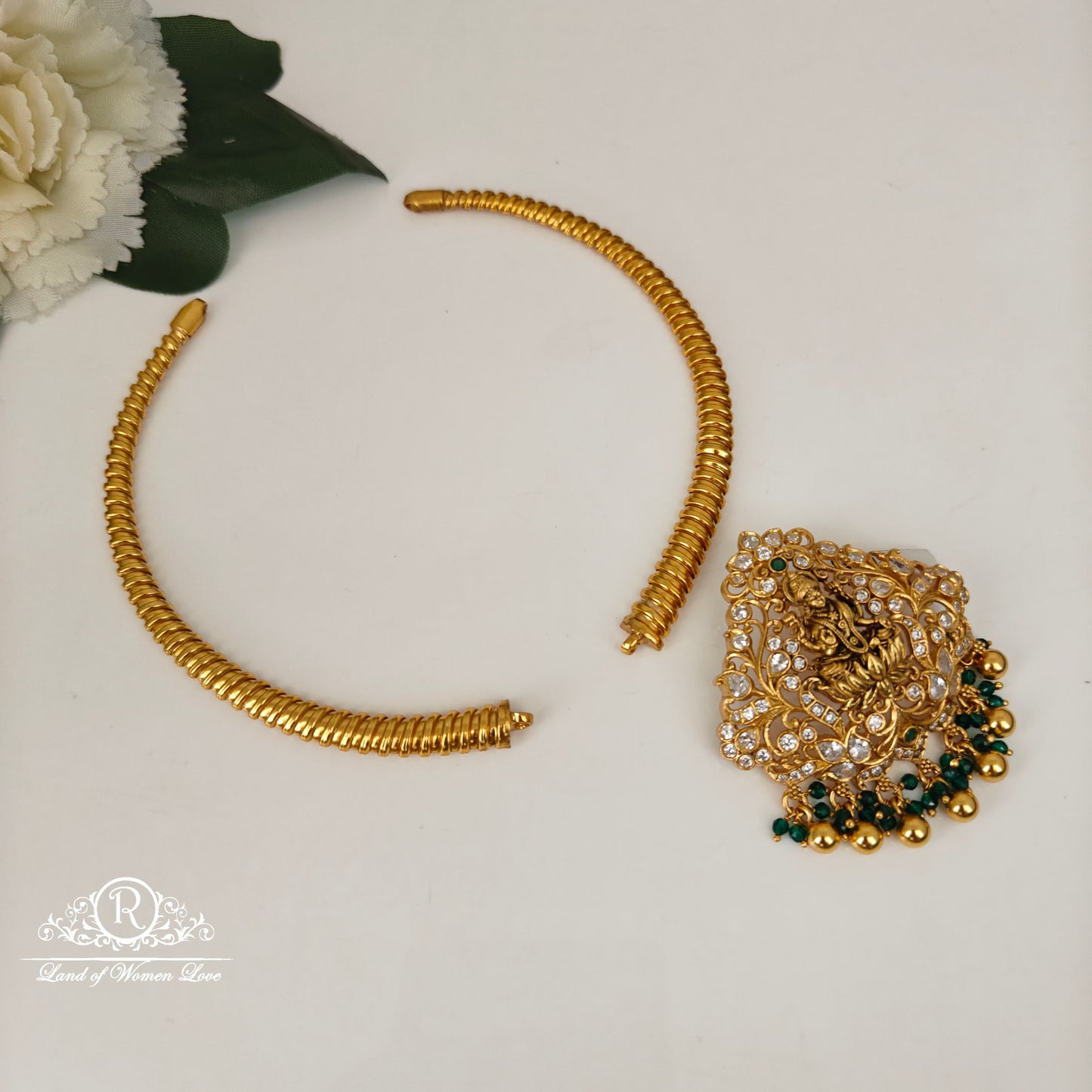 92.5 silver simple and Cute kante -RC06M1273