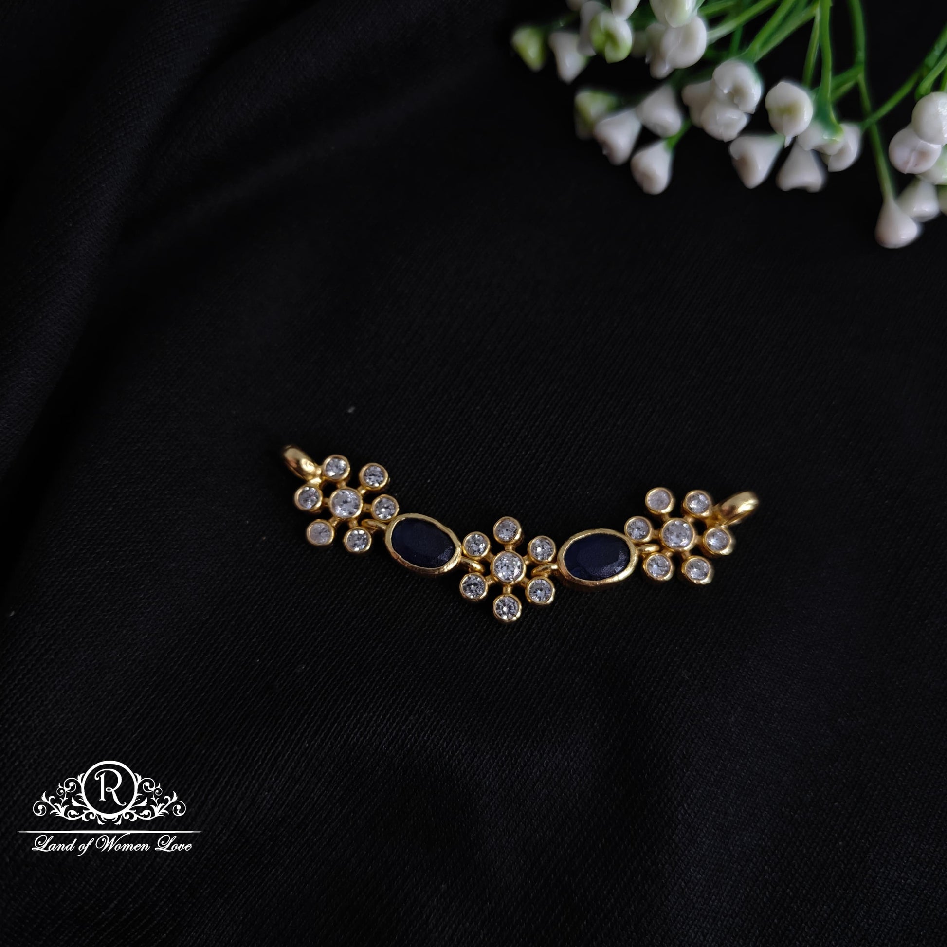 stud silver mala locket - rcl36 92.5 silver ramala jewelry / ramala collections